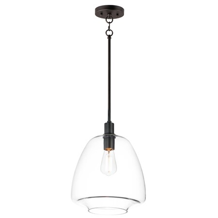 Maxim Lighting Babylon 1-Light Pendant 11116CLBK